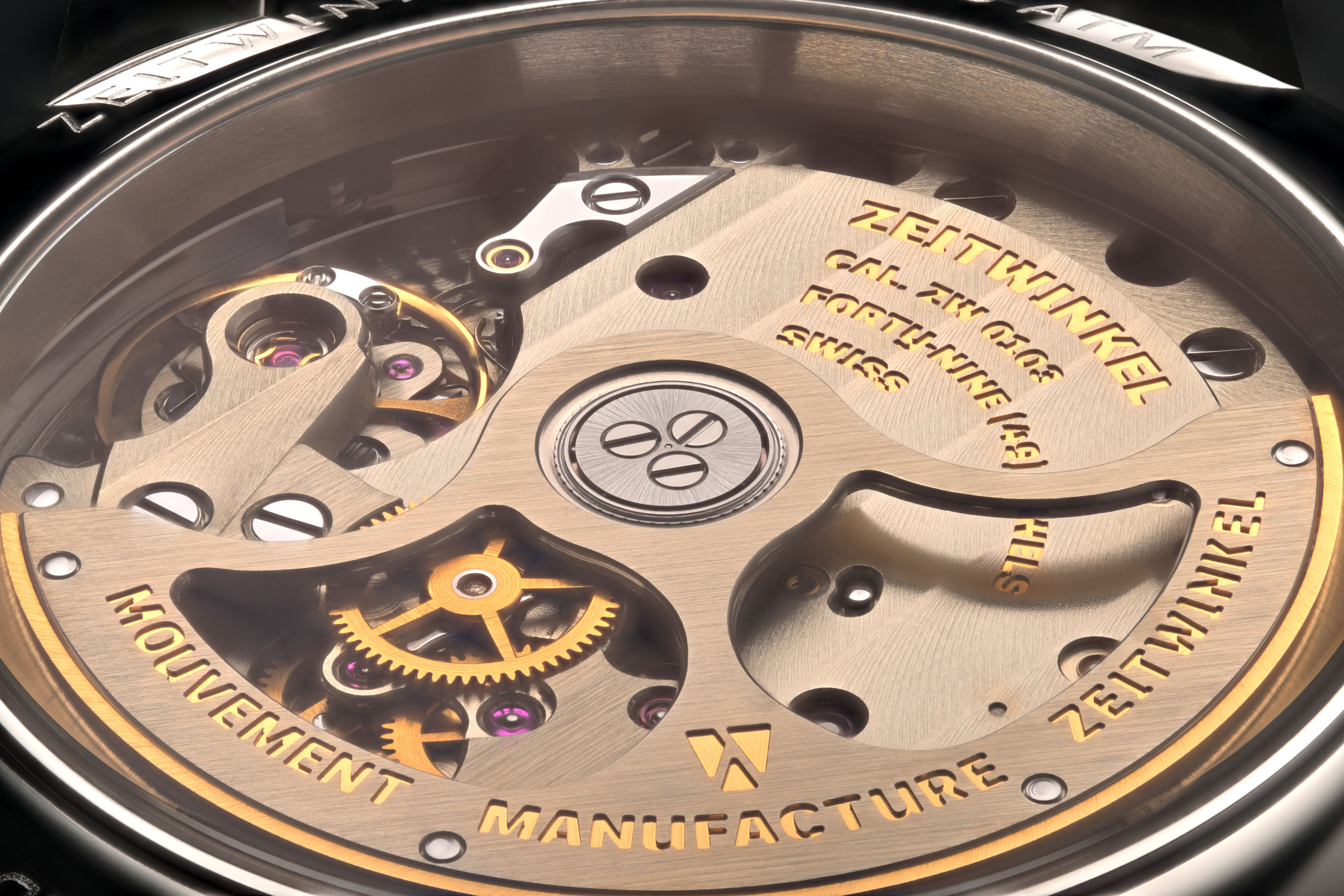 Zeitwinkel manufacture watch 273° Saphir Fumé - Zeitwinkel EN